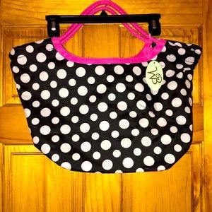 Beach bag lunch tote